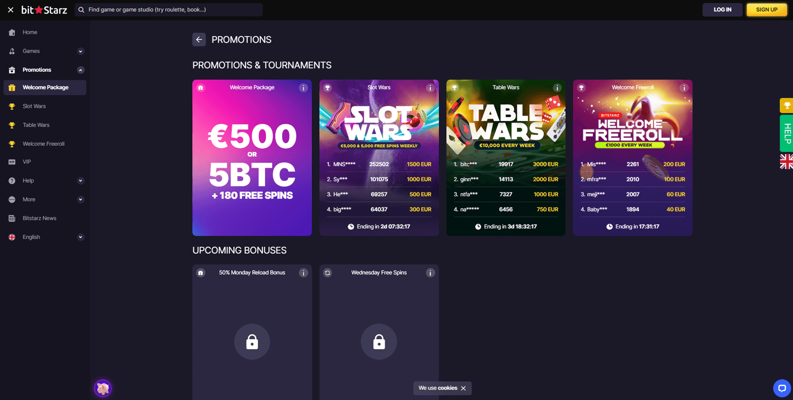 Bitstarz Bonuses and Promotions